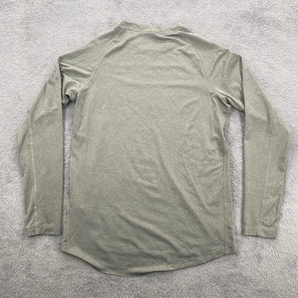 Nike Pro Dri-FIT Long Sleeve Shirt Kids Large Gray Athletic Training Top